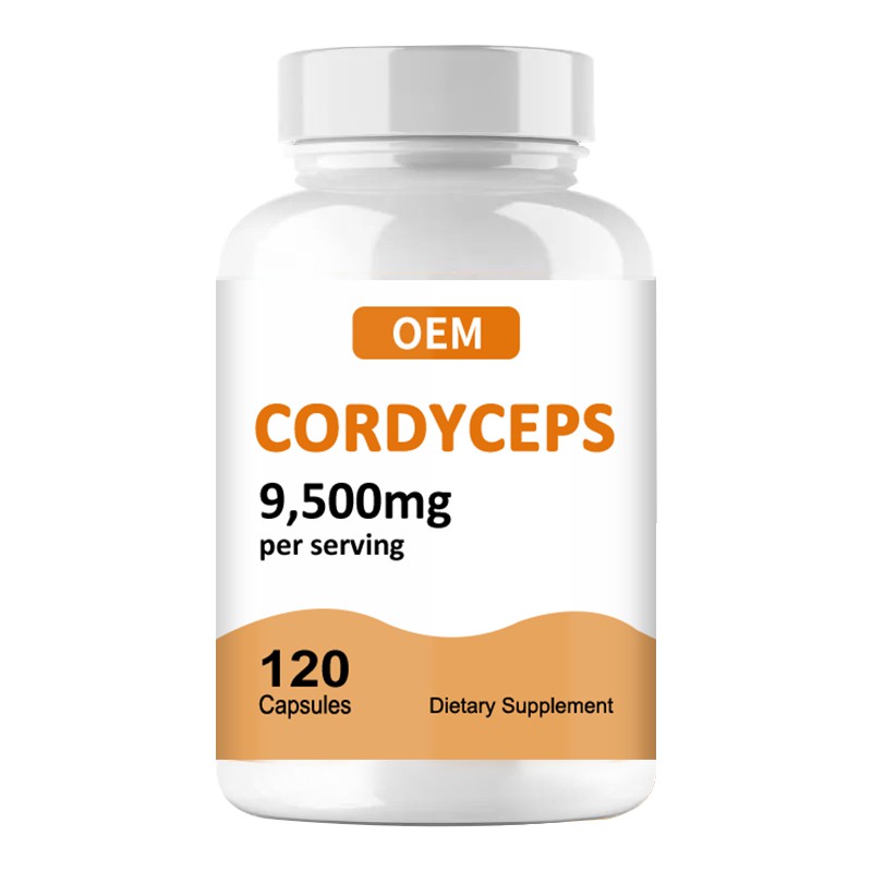Capsule di estratto di fungo Cordyceps