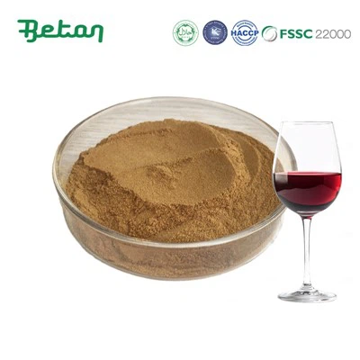 Estratto di vino rosso in polvere